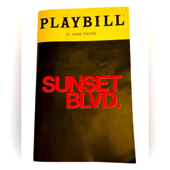 Sunset Boulevard Broadway Playbill April 2025 Nicole Scherzinger Tom Francis NEW - Picture 2 of 11